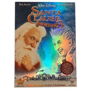 Santa Clause 3 The Escape Clause DVD Tim Allen Martin Short Disney Family Comedy
